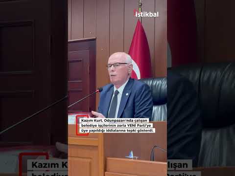 Odunpazarı'nda çalışan belediye işçilerinin zorla YENİ Parti’ye üye yapıldığı iddialarına tepki.