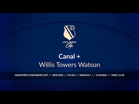 Skrót spotkania Canal+ - Willis Towers Watson ( Legia Biznes Cup Zima 2022 )