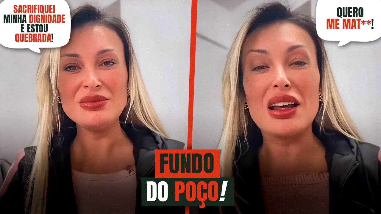 ANDRESSA URACH IS AT ROCK BOTTOM