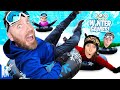 Human Shuffleboard Challenge! (Winter Games Part 3) K-CITY GAMING