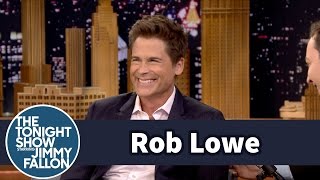 Rob Lowe Literally Loves The Grinder's Writing video