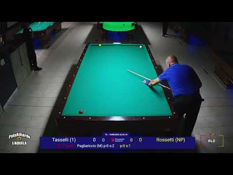 R.ROSSETTI VS A.TASSELLI - STECCA - 2024/25 - 2° TROFEO PALABILIARDO - 14/06/2025