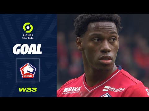 Goal Jonathan Christian DAVID (23' pen - LOSC) LOSC LILLE - RC STRASBOURG ALSACE (2-0) 22/23