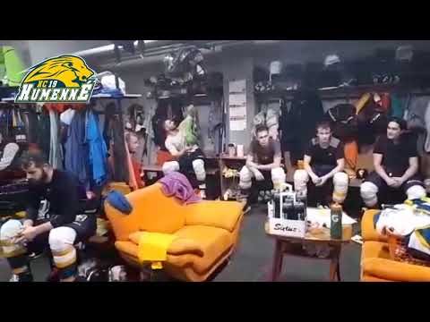 V kabíne HC 19 Humenné ...po zápase...