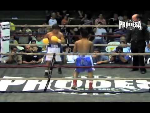 Pelea Yader Escobar vs Eddy Castro - Prodesa