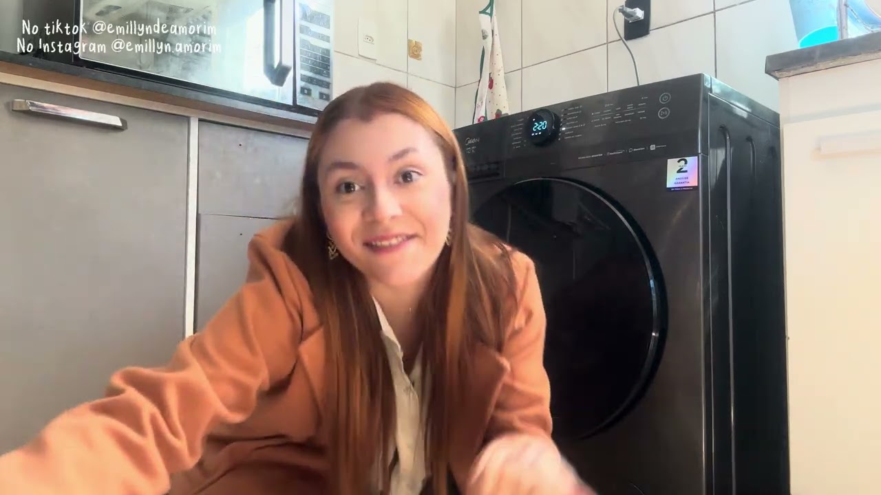 Miniatura da avaliação em vídeo de Lava e Seca Midea Healthguard 13kg Conectada Branca