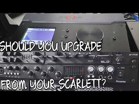 Focusrite Scarlett VS Antelope Zen Tour Quick Demo