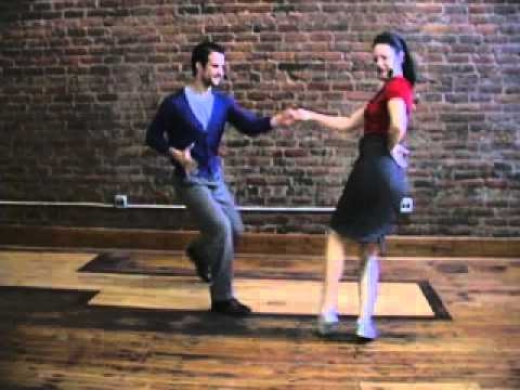 Dean Collins & Jewel Mcgowan Switches - Lindy Hop Dance Lesson, Juan Villafane, Sharon Davis #1358