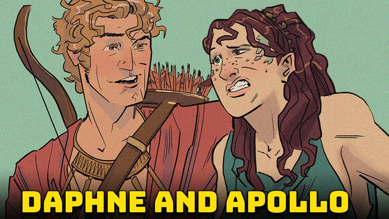Apollo and Daphne: The Myth of Unrequited Love - Animated version - Greek Mythology