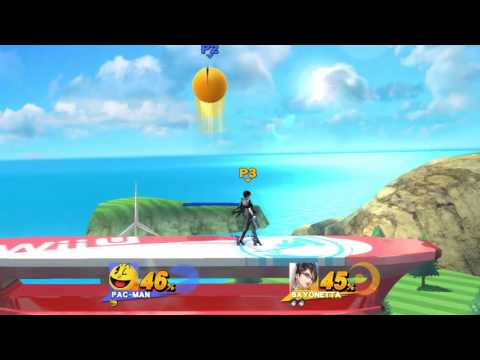 Bayonetta vs Pacman (no music)