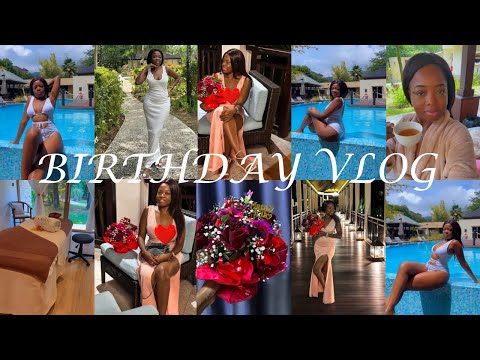 BIRTHDAY VLOG: SPA DAY | LUNCH | DINNER | ROSES FOR ROSIE | RELAX BIRTHDAY