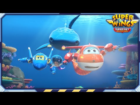 [SUPERWINGS7] The Wild Little Mermaid and more | Superwings Superpet Adventures | S7 EP31~33