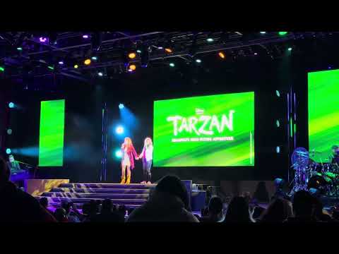 Patti Murin and Caissie Levy Perform "You'll Be In My Heart" From Tarzan | Walt Disney World!