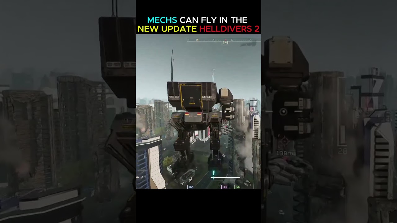 Helldivers 2 Update Just Made Mechs Fly! | #helldivers2gameplay