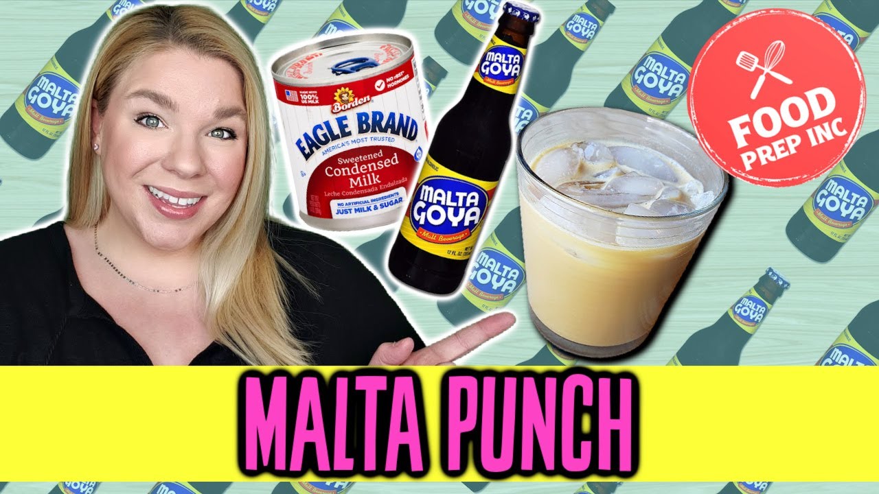 How To Make Malta Con Leche Condensada Malta Punch