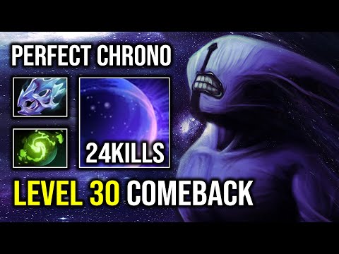Amazing 17K Gold Comeback Against 31Kills Earthshaker with Perfect Chrono Faceless Void Dota 2