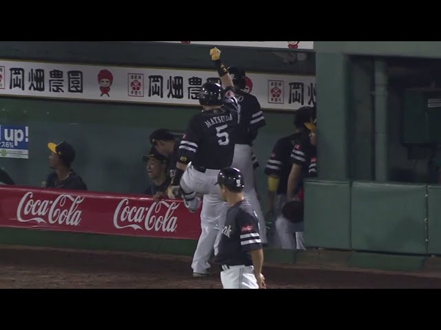 【8回表】熱男の一発!! ホークス・松田 相手を突き放す2ランホームラン!!  2019/7/5 B-H