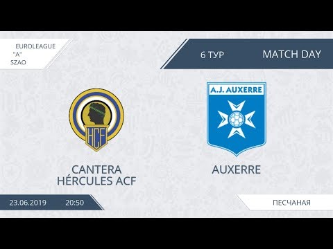 AFL19. EuroLeague. SZAO. Division B. Day 6. Cantera Hércules ACF-Auxerre