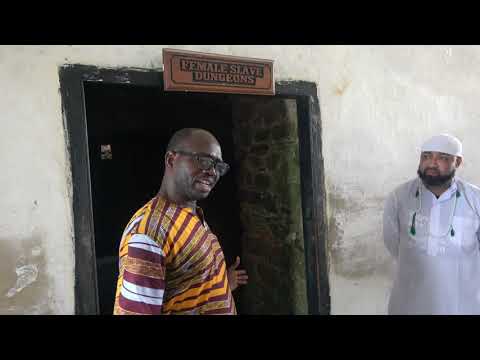 Female Dungeons and Door of no Return at Cape Coast African Holocaust Dungeons - Ghana Dec 2020