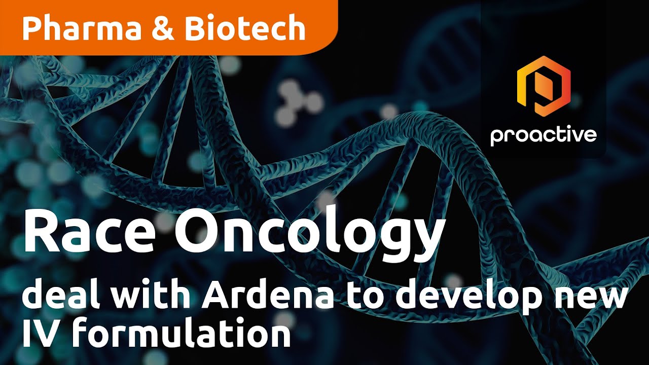 Race Oncology announces deal with manufacturer Ardena to develop company’s new IV formulation RC220