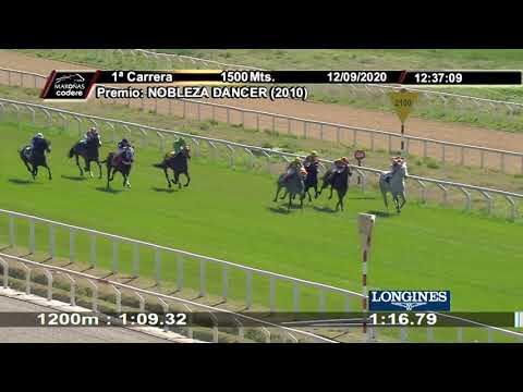 12/09/2020 – Hipodromo Maroñas – Carr 1 – NOBLEZA DANCER (2010)