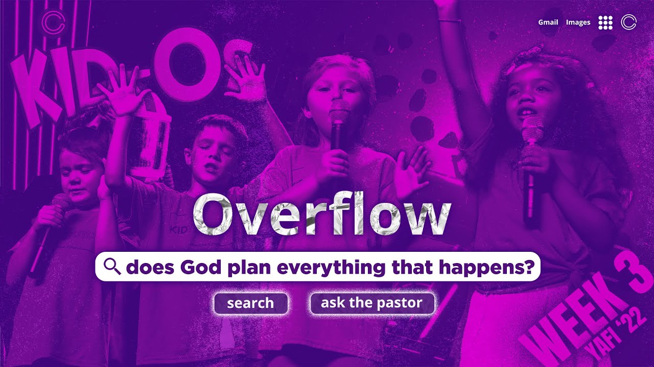 Does God Plan Everything That Happens?