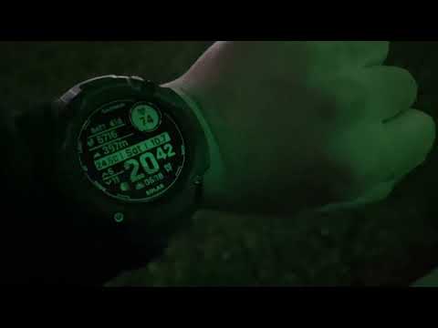 Garmin Instinct 2X in low light env
