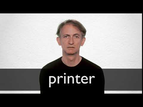 printer in spanish