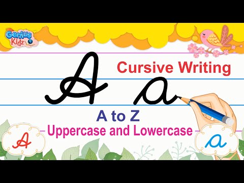Awesome Writing Cursive Capital and Small Letters