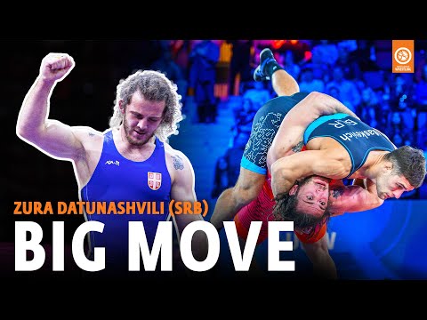 Big Move Monday -- Zura Datunashvili (SRB) -- #WrestleOslo World C'ships