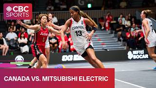 FIBA 3x3 Women's Series Tokyo: Canada vs. Mitsubishi Electric | #CBCSports