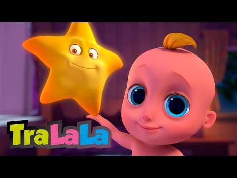 Strălucește, mică stea! 🌟 Cântec de leagăn pentru copilași |  TraLaLa