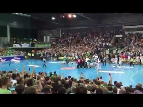 9.9.15 - Der SC DhfK Leipzig bezwingt sensationell den SC Magdeburg 26:25