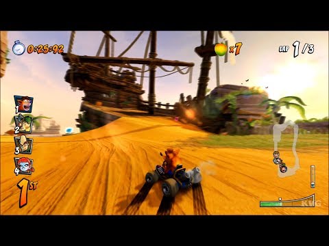 Crash Team Racing Nitro-Fueled - Crash Cove Gameplay (PS4 HD) [1080p60FPS]