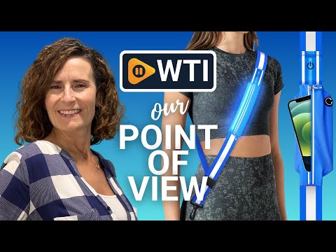 LED Reflective Belt Sash for Walking at Night - WTI product video review