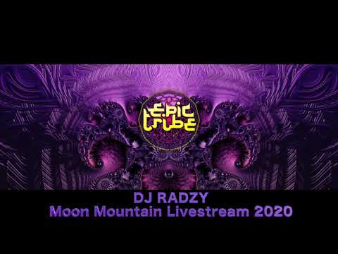 DJ RADZY @ Moon Mountain Live Stream DJ Set 2020 - Dark Forest Psytrance Darkpsy MiX