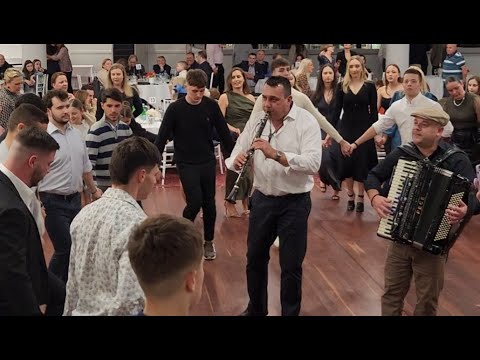 Macedonian young dancers in Sydney with ARIA BAND SYDNEY playing/dancing to "Kočovo Oro"