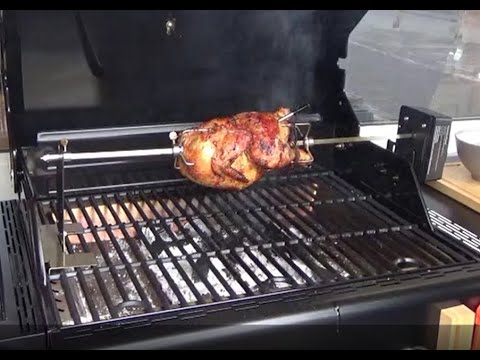 Rotisserie Chicken on Gas2Coal
