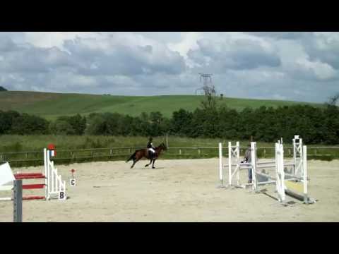 Juliette MATHIEU et Olga du Viaux - poney1 à Eulmont, victoire!