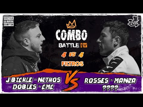 (MIDAS ALONSO 🔥) J.Bickle - Nithos - Dobles - Cmc VS Rosses - Bastant - Manza // Filtros - ComboIV