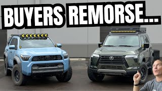 You Guys Were Right...Lexus GX550 Overtrail vs 4Runner TRD Off Road