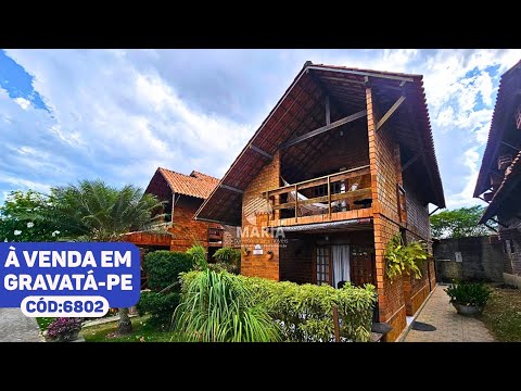 CASA À VENDA EM CONDOMÍNIO FECHADO GRAVATÁ-PE #imovelavenda 