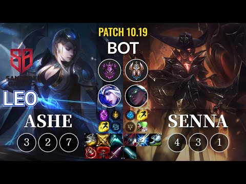 SB Leo Ashe vs Senna Bot - KR Patch 10.19