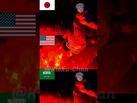 ⭕Jujutsu Kaisen {°SpecialZ°} in 3 Languages 🔥 #short #shorts #tiktok #viral #jjk #kinggnu #anime #ad