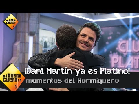 Dani Martín entra en el club Platino de 'El Hormiguero 3.0' - El Hormiguero 3.0