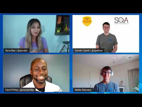 Students demo their shopping list chatbot built with Microsoft Bot Framework