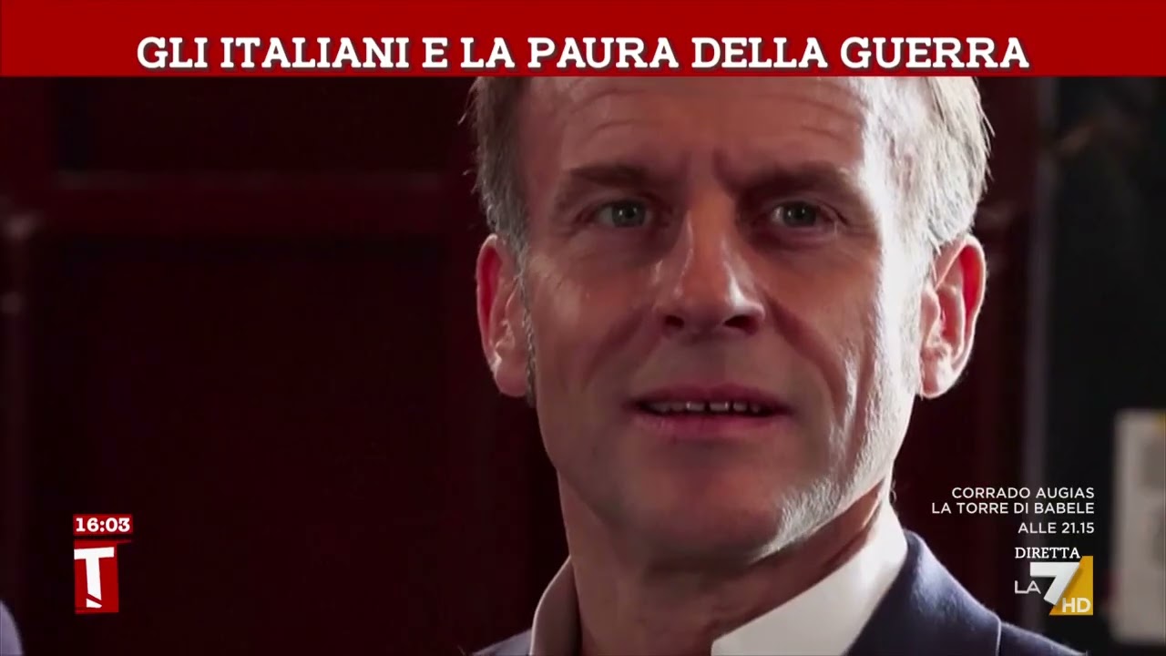 Gli italiani e la paura della guerra