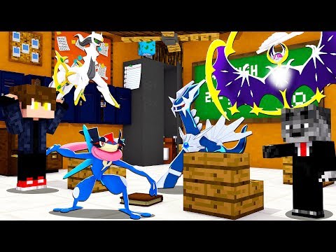 VÁ PRA ESCOLA DE POKEMON LENDARIO PRA SE TORNAR O MELHOR - MINECRAFT PIXELMON MOD