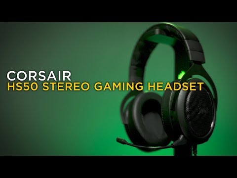 HS50 Stereo Gaming Headset — Blue (AP)