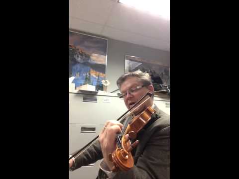 Lightly Row Essential Elements Book 1 #22 for violin or viola